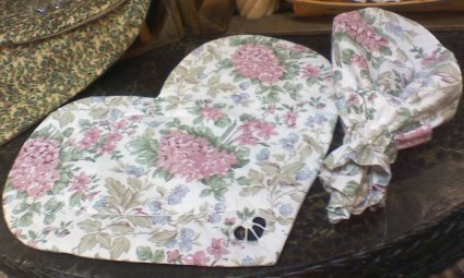 Heart Cutwork Placemat Set