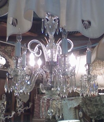 Vintage and/or Unique Crystal Chandelier
