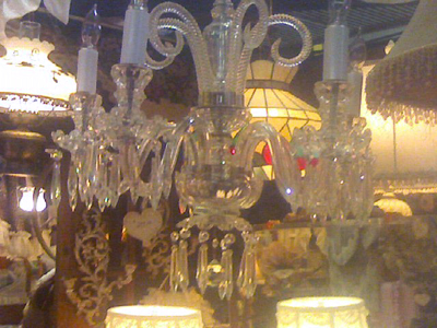 Vintage and/or Unique Crystal Chandelier